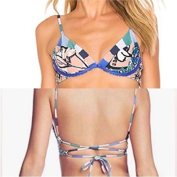 Maaji NWT Curuba surfer underwire bikini top
Reversible Size Small - Picture 3 of 10